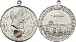 Slg. Joos - Medaillen, Plaketten, Abzeichen der Luftfahrt 1783-1945
 Aluminiummedaille 1909 (unsigniert) Erinnerung an die Grosse Kaiser-Parade & Man...