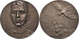 Slg. Joos - Medaillen, Plaketten, Abzeichen der Luftfahrt 1783-1945
 Silbermedaille o.J. (R. Bachmann) Auf den Tod des Jagdfliegers Max Immelmann. Br...