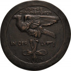 Slg. Joos - Medaillen, Plaketten, Abzeichen der Luftfahrt 1783-1945
 Einseitige Bronzegussmedaille o.J. (Z.E.) "Unsere Zukunft liegt in der Luft". Ad...