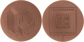 Slg. Joos - Medaillen, Plaketten, Abzeichen der Luftfahrt 1783-1945
 Braune Porzellanmedaille 1928 (Meißen) 100-jähriges Bestehen der Technischen Hoc...