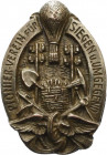 Slg. Joos - Medaillen, Plaketten, Abzeichen der Luftfahrt 1783-1945
 Versilbertes Bronzeabzeichen o.J. Pionier-Verein für Siegen und Umgebung. Ballon...