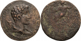 Pisidia Termessos
 Bronze 3. Jhd. Brustbild des Merkur nach rechts, dahinter Caduceus / Zeus sitzt nach links SNG Cop. - SNG France 2180 SNG Aulock 5...
