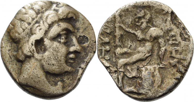 Baktrien Könige von Baktrien
Euthydemos I. ca. 225-200 v. Chr Tetradrachme um 2...