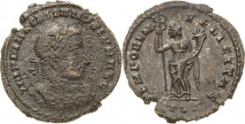 Kaiserzeit
Maximianus 285-308 Follis 308, Lugdunum Brustbild mit Lorbeerkranz nach rechts, IMP MAXIMIANVS IVN AVG / Felicitas nach links, TEMPORVM FE...
