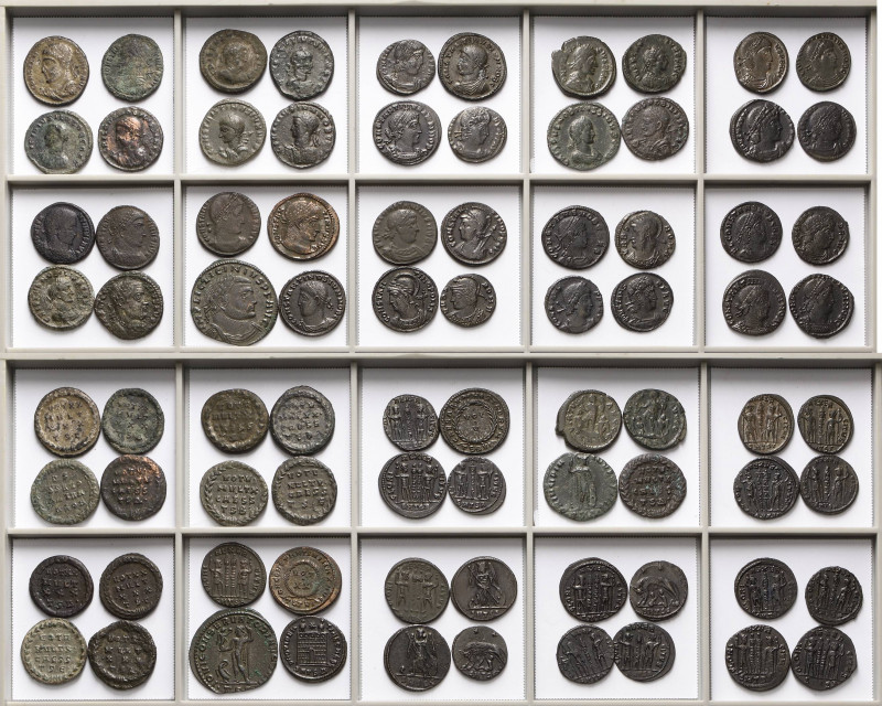 Römische Münzen
Lot-40 Stück Interessanter Querschnitt der Prägetätigkeit der M...