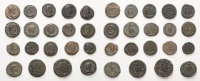 Römische Münzen
Lot-19 Stück Interessanter Querschnitt der Prägetätigkeit der Münzstätte Siscia im 4. Jhd. mit Folles in zum Teil sehr guten Erhaltun...