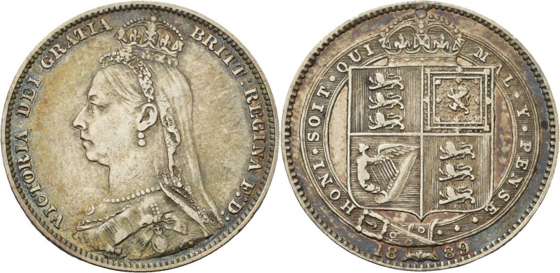 Großbritannien
Victoria 1837-1901 Shilling 1889. Spink 3926 KM 761 Sehr schön-v...