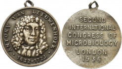 Großbritannien-Medaillen
 Versilberte Bronzemedaille 1936 (unsigniert) 2. Internationaler Kongress für Mikrobiologie in London. Brustbild des niederl...