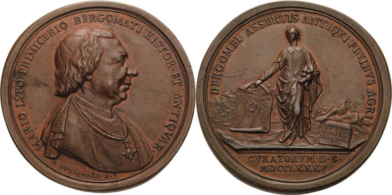 Italien-Bergamo
Medaillen Bronzemedaille 1785 (Guillemard) Auf den Humanisten u...