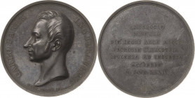 Italien-Mailand
Medaillen Bronzemedaille 1834 (V. Nesti) Auf den Ingenieur Carlo Parea. Kopf nach links / 7 Zeilen Schrift. 44 mm, 35,29 g Slg. Wurzb...