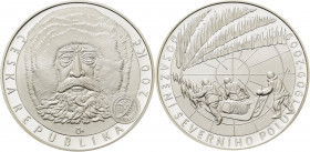 Tschechien
 200 Kronen 2009. Nordpolexpedition KM 107 Auflagenhöhe: 16.767 Exemplare. Polierte Platte