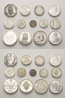 Ungarn
Lot-13 Stück Interessante Sammlung von meist ungarischen (7 Stück) Münzen in hervorragenden Erhaltungen. Darunter: Ungarn-5 Pengö 1943 (Alu). ...