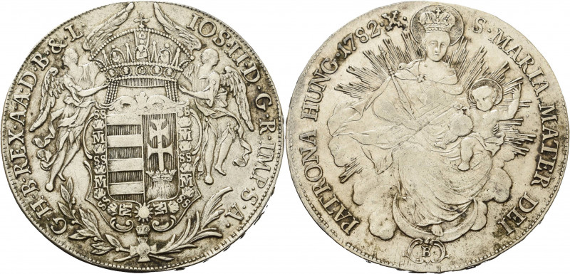 Habsburg
Josef II. 1764-1790 Taler 1782, B-Kremnitz Jaeger 27 Huszar 1869 Daven...