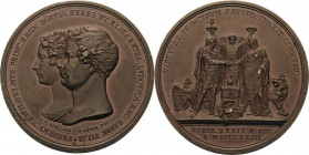 Bayern
Maximilian I. Joseph 1806-1825 Bronzemedaille 1823 (G. Loos/F. König) Hochzeit des Kronprinzen Wilhelm von Preußen mit Elisabeth Ludovica von ...