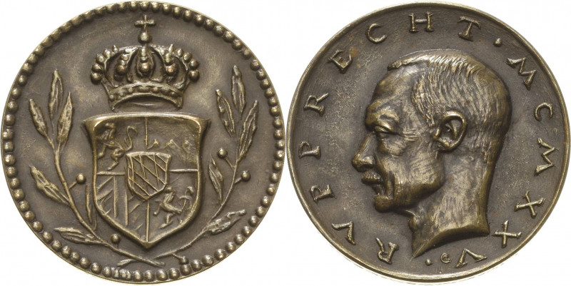 Bayern
Kronprinz Rupprecht 1869-1955 Bronzemedaille 1925-1933. Kronprinz Ruppre...