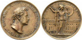 Brandenburg-Preußen
Friedrich Wilhelm IV. 1840-1861 Bronzegussmedaille 1860 (J.K. Fischer) 50-jähriges Jubiläum der Universität Berlin. Kopf Friedric...