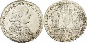Würzburg-Bistum
Georg Karl von Fechenbach 1795-1802 20 Kreuzer 1795. Helmschrott 961 Min. Schrötlingsfehler, vorzüglich