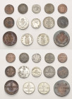 Sachsen
Lot-14 Stück Interessantes Lot von Sächsischen Münzen des 19. Jhd. Darunter: 2 Neugroschen 1852, 1856, 1865. 1/12 Taler 1812 SGH. 1/48 Taler ...