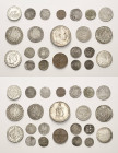 Allgemeine Lots
Lot-23 Stück Kurzer Streifzug durch die Deutsche Münz- und Geldgeschichte. Darunter: Habsburg-20 Kreuzer 1848 KB (Zaponlackreste). An...