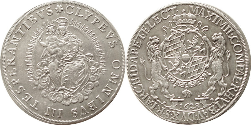 Bayern
Maximilian I., als Kurfürst, 1623-1651
Madonnentaler 1628, München. Mad...