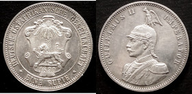 DEUTSCH-OSTAFRIKA
1 Rupie 1890. J. N 713., vz-st