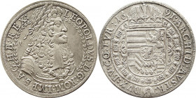 Haus Habsburg. Leopold I. 1657-1705.
1 Taler 1691, Hall. 28,34 g. Herinek 634. Voglh. 221/III. Dav. 3242., vz