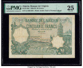 Algeria Banque de l'Algerie 50 Francs 11.3.1937 Pick 80a PMG Very Fine 25. 

HID09801242017

© 2020 Heritage Auctions | All Rights Reserved