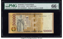 Armenia Central Bank 50,000 Dram 2018 Pick 66 PMG Gem Uncirculated 66 EPQ. 

HID09801242017

© 2020 Heritage Auctions | All Rights Reserved