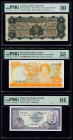 Australia Commonwealth Bank of Australia 1 Pound ND (1923) Pick 12b PMG Very Fine 30; New Zealand Reserve Bank of New Zealand 50 Dollars ND (1983-92) ...