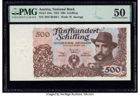 Austria Austrian National Bank 500 Schilling 2.1.1953 Pick 134a PMG About Uncirculated 50. 

HID09801242017

© 2020 Heritage Auctions | All Rights Res...