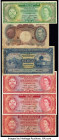 Barbados, Belize, British Honduras and Trinidad & Tobago Group Lot of 6 Examples Fine-Very Fine. Mounting residue and annotation present on the Trinid...