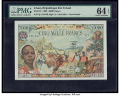 Chad Banque Des Etats De L'Afrique Centrale 5000 Francs 1.1.1980 Pick 8 PMG Choice Uncirculated 64 EPQ. 

HID09801242017

© 2020 Heritage Auctions | A...