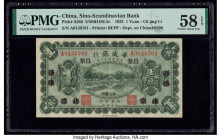China Sino-Scandinavian Bank, Ch'ang Li 1 Yuan 1.2.1922 Pick S580 S/M#H192-2c PMG Choice About Unc 58 EPQ. 

HID09801242017

© 2020 Heritage Auctions ...