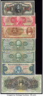Costa Rica Group Lot of 13 Examples Fine-Crisp Uncirculated. Staple holes present on several examples, annotation present on one example.

HID09801242...