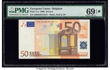 European Union Central Bank, Belgium 50 Euro 2002 Pick 11z PMG Superb Gem Uncirculated 69 EPQ S. 

HID09801242017

© 2020 Heritage Auctions | All Righ...