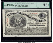 Guatemala Banco Internacional De Guatemala 5 Pesos 14.3.1913 Pick S155b PMG Choice Very Fine 35 EPQ. 

HID09801242017

© 2020 Heritage Auctions | All ...