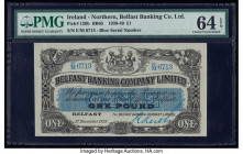 Ireland - Northern Belfast Banking Company Limited 1 Pound 9.11.1939 Pick 126b PMG Choice Uncirculated 64 EPQ. 

HID09801242017

© 2020 Heritage Aucti...