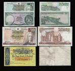 Scotland National Commercial Bank Five Pounds 16th September 1959 (2) F-VF, The Royal Bank (5) &pound;10 24th January 1990 EF, &pound;5 2 November 196...