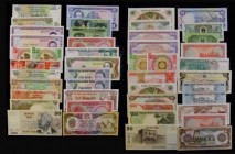 World (34) Afghanistan (3) 1000 Afghanis SH1370 (1991) issue Pick 61c UNC, 100 Afghanis SH1369 (1990 issue) Pick 58b both UNC, Argentina (2) 100 Pesos...