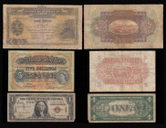 World accumulation (7) includes Malaya 1941 issues KGVI 1 cent, 5 cent, 10 cent, 20 cent GVF to aUNC, Hawaii $1 1935 Fine, East Africa 5 shillings 195...