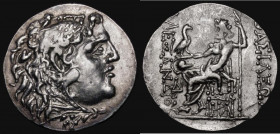 Ancient Greece - Messembria, Thrace Tetradrachm (2nd Century BC) Civic issue in the types and name of Alexander the Great, Obverse: Head of Heracles, ...