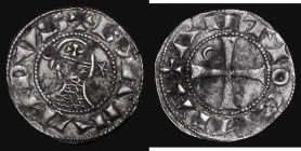 Crusades - Antioch Denier Bohemond I (1163-1188AD) Obverse: Helmeted head left + BOANVHDVS, with 5-pointed star in right field, Reverse: + ANTIOCNIA C...