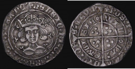 Groat Henry VI Rosette-Mascle issue, Calais Mint S.1859 mintmark Plain Cross, 3.82 grammes, the reverse with a small stain, otherwise Good Fine or sli...