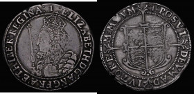 Halfcrown Elizabeth I Seventh issue S.2583 North 2013, mintmark 1, a pleasing example and ex Stanley Gibbons Investments some weak areas more so the r...
