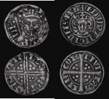 Pennies (2) Henry III Long Cross, London Mint, moneyer Robert, Class 5G, 1.45 grammes, S.1373 Good Fine, Edward I Class 3F, Lincoln Mint, 1.42 grammes...