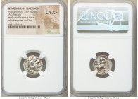 MACEDONIAN KINGDOM. Alexander III the Great (336-323 BC). AR drachm (17mm, 12h). NGC Choice XF. Posthumous issue of Colophon, ca. 319-310 BC. Head of ...
