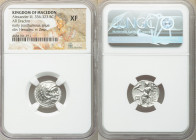 MACEDONIAN KINGDOM. Alexander III the Great (336-323 BC). AR drachm (17mm, 12h). NGC XF. Posthumous issue of Magnesia ad Maeandrum, ca. 319-305 BC. He...