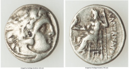 MACEDONIAN KINGDOM. Alexander III the Great (336-323 BC). AR drachm (17mm, 4.15 gm, 12h). Choice Fine. Posthumous issue of Colophon, ca. 310-301 BC. H...