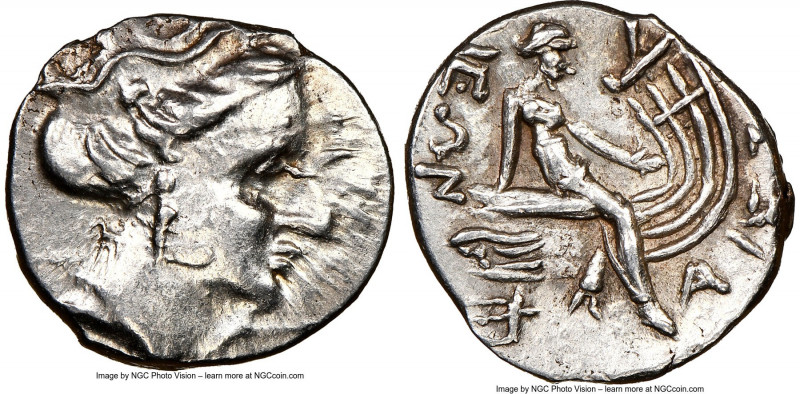 EUBOEA. Histiaea. Ca. 3rd-2nd centuries BC. AR tetrobol (15mm, 11h). NGC Choice ...