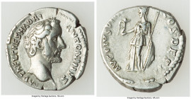 Antoninus Pius (AD 138-161). AR denarius (18mm, 3.54 gm, 6h). VF. Rome, AD 138. IMP T AEL CAES HADRI-ANTONINVS, bare head right / AVG PIVS P M TR P CO...